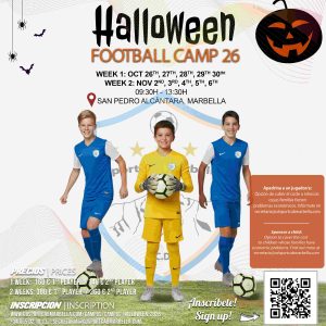 Campus Halloween Camp Football Marbella Sportcab
